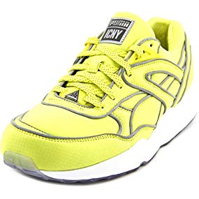 Puma Trinomic R698 x ICNY Men Yellow Running Shoe